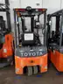 Toyota 8FBE15U Electric Forklift