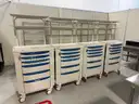 4 ea. Metro Flex line General Use Medical Cart