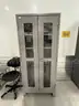 6 ea. Lyon Industrial Clear-View Cabinet