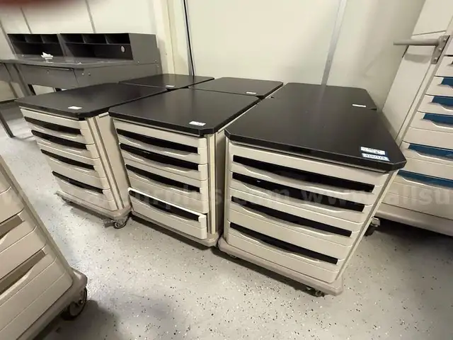 6 ea. Metro Tall Undercounter Storage cart