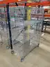 11ea Assorted Metro-Style &#x26; Stainless Steel Carts