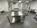 8 ea. Stainless Steel lab table