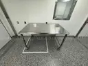 8 ea. Stainless Steel lab table