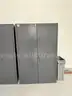 4 ea. Uline Mobile Storage Cabinet