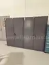 4 ea. Uline Mobile Storage Cabinet