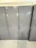 4 ea. Uline Mobile Storage Cabinet