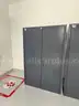 4 ea. Uline Mobile Storage Cabinet