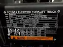 Toyota 8FBE15U Electric Forklift
