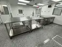9 ea. Metro Stainless Steel lab table