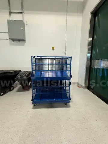 3 ea. George 0&#x27;Day&#x27;s, inc Utility Bin Cart