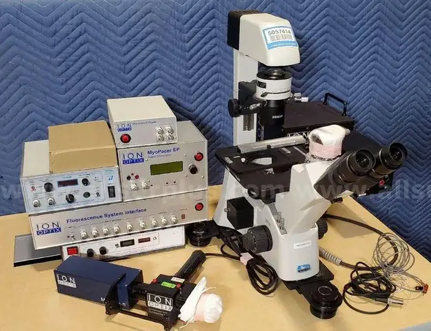 Motic AE31 Inverted FURA-2 Imaging Microscope