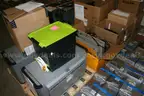 Apple iPads, chargers, and cases