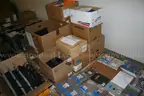 Apple iPads, chargers, and cases