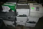 salvage printers and supplies 10  pallets