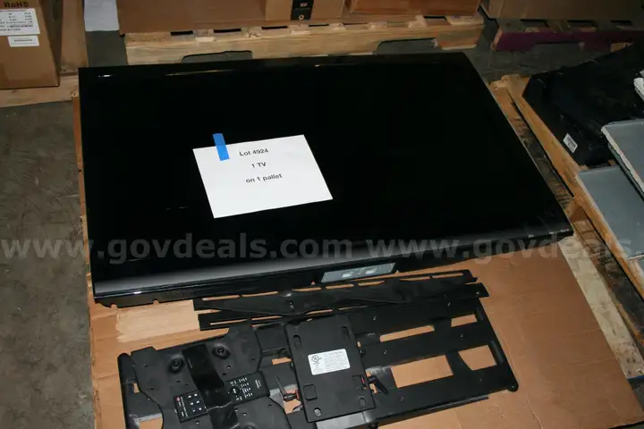 1 large screen 46in TV