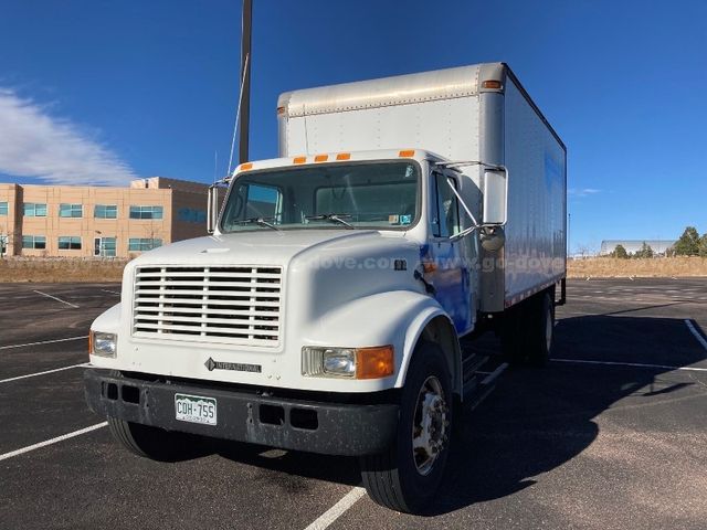 1996 International 4900 Box Truck | AllSurplus