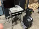 4 Piece Power Supply  Set w/Computer Table