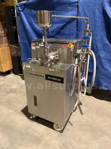2012 Microfluidics M-110EH-30 Electric-Hydraulic Microfluidizer Proces