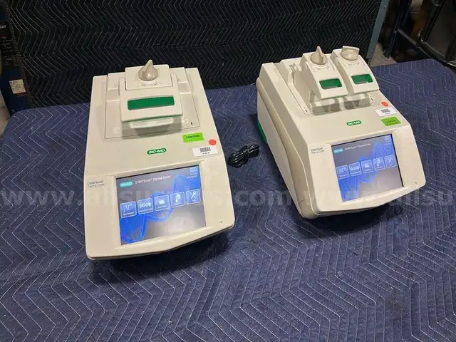 2 Units Bio-Rad C1000 Touch Thermal Cycler