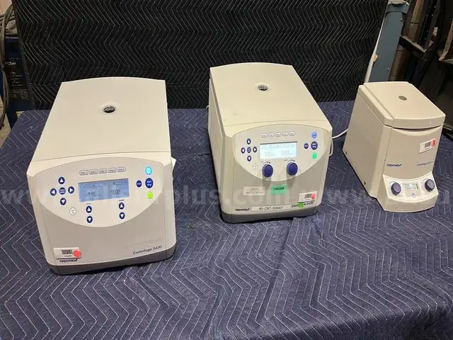 3 Piece Eppendorf Centrifuge Set