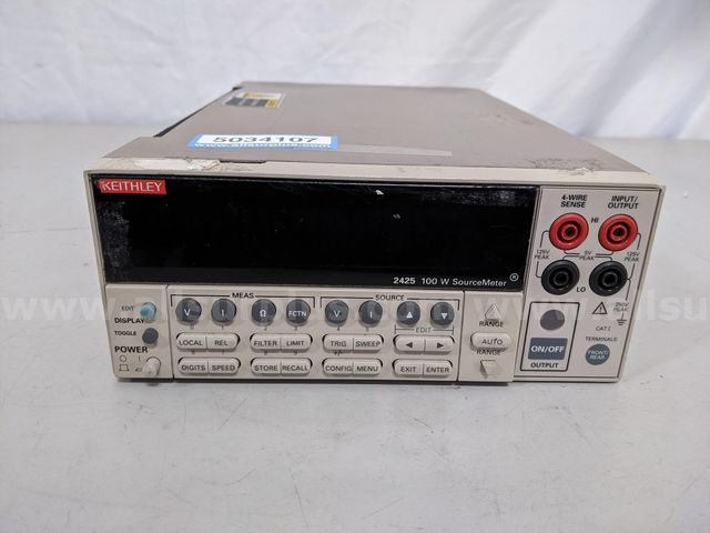 Keithley 2425 Sourcemeter 100W | AllSurplus