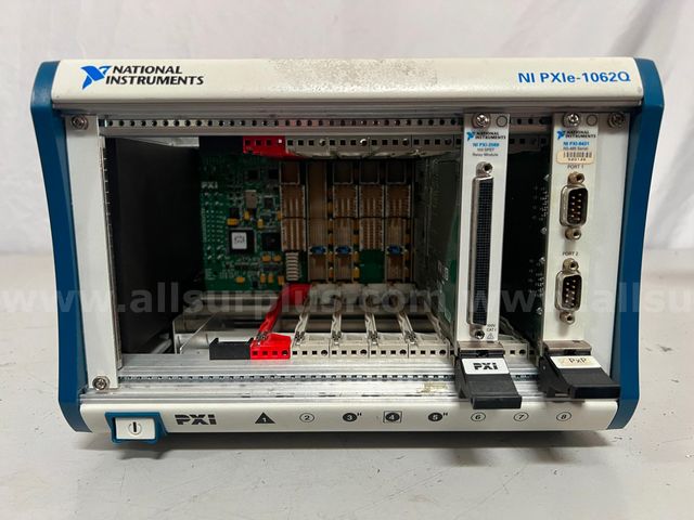 National Instruments PXie-1062Q Chassis w/PXI-2569 & PXI-8431 Modules ...