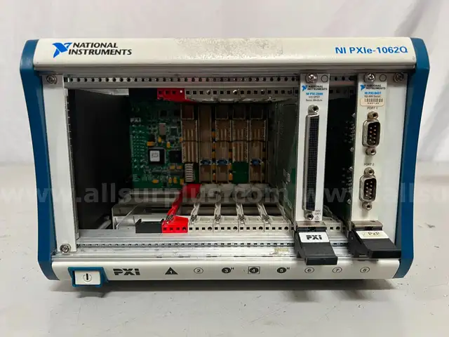 National Instruments PXie-1062Q Chassis w/PXI-2569 &#x26; PXI-8431 Modules