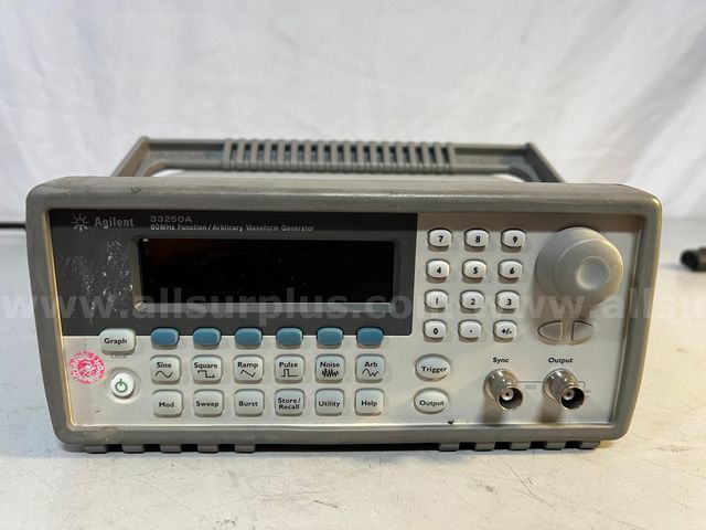 Agilent 33250A Waveform Generator | AllSurplus