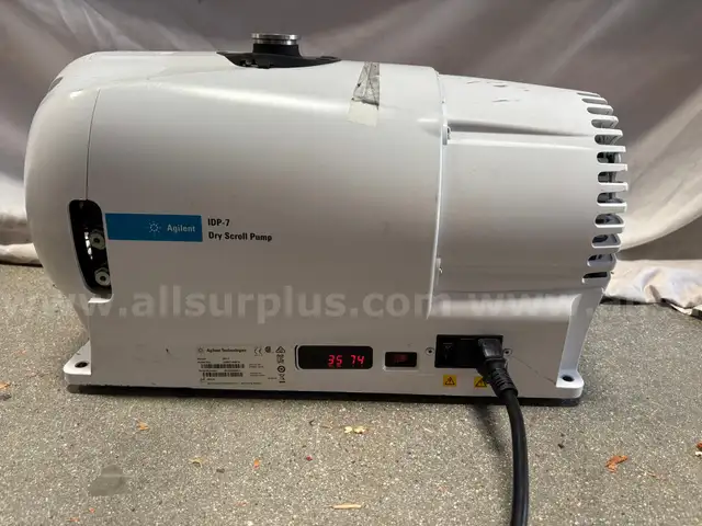 Agilent IDP-7 Dry Scroll Pump