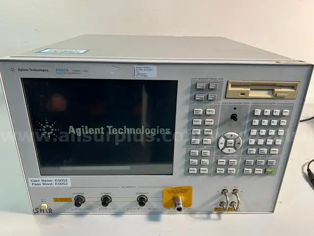 Agilent E5052A Signal Source Analyzer 10MHz-7GHz