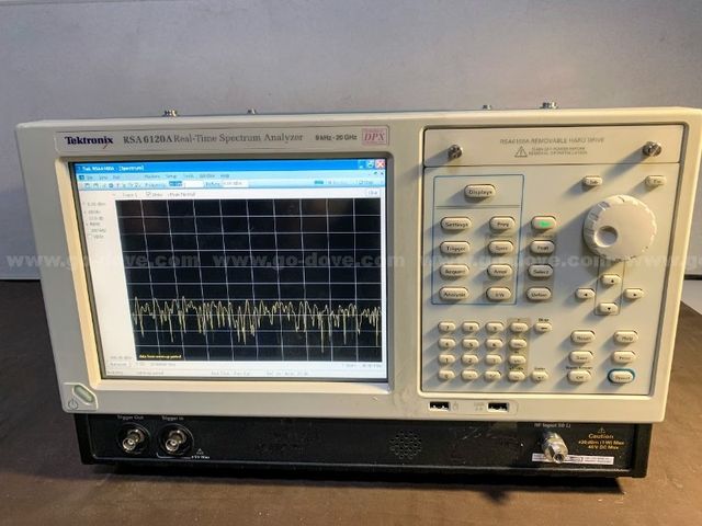 Tektronix RSA6120A Real-Time Spectrum Analyzer 9kHz-20GHz | AllSurplus