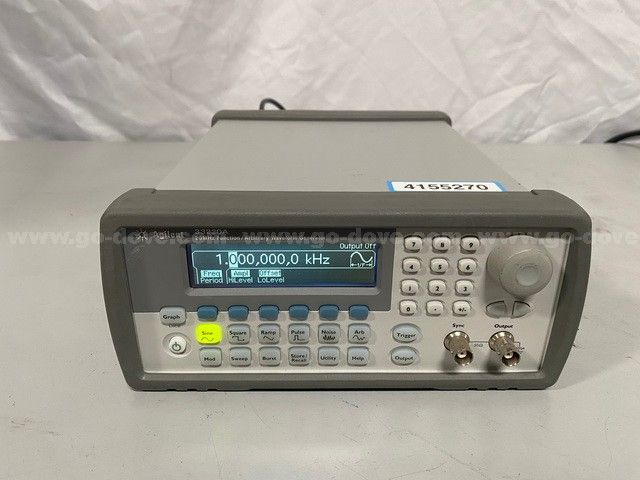 Agilent 33220A 20MHz Function/Arbitrary Waveform Generator | AllSurplus