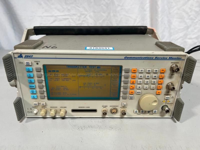 IFR 2947 Communications Service Monitor | AllSurplus IFR 2947 Communications Service Monitor | AllSurplus