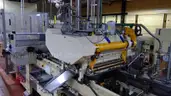 Carle Montanari Chocolate Moulding Line for Small Eggs and Balls, Foil Wrappers, Weigh Counters and Baggers