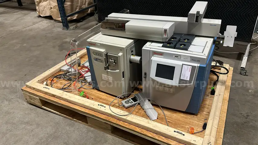 3 Piece Thermo Scientific Gas Chromatograph and Mass Spectrometer System