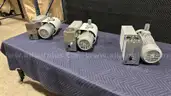 3 Piece Agilent MS40 Rotary Vane Pumps