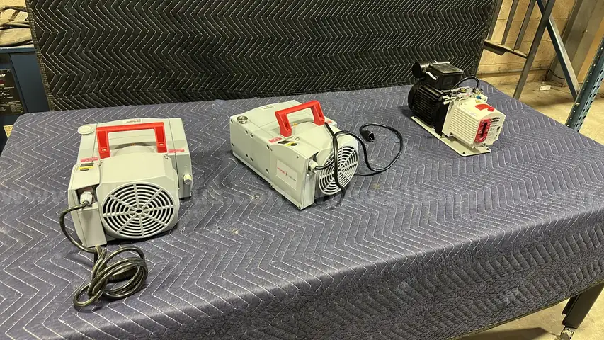 3 Piece Pfeiffer Vacuum Pumps