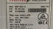 3 Piece Pfeiffer Vacuum Pumps