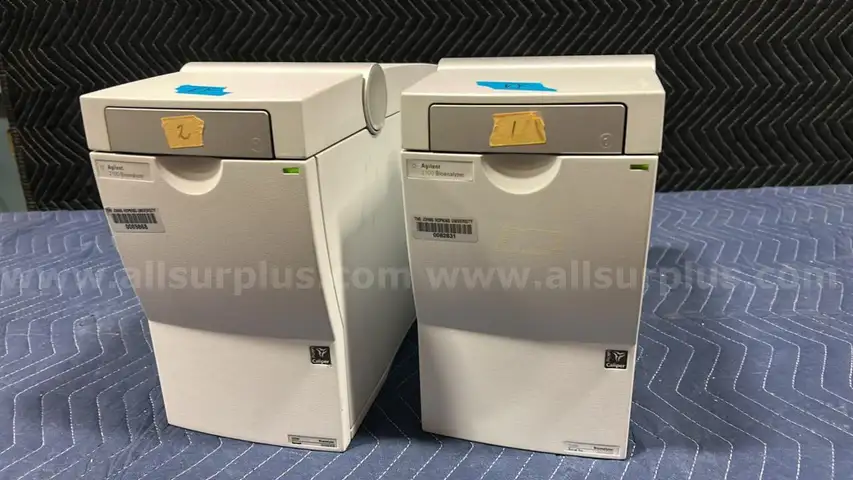 2 Pcs., Agilent 2100 Bioanalyzer