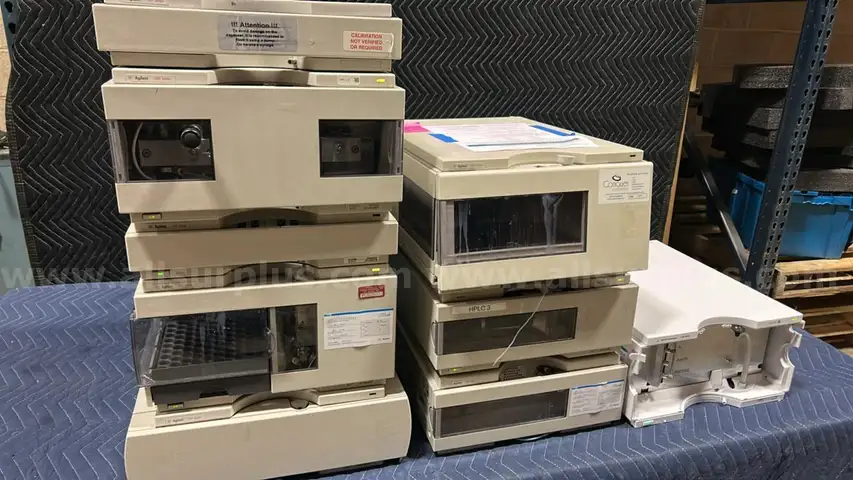 9 pcs. Agilent 1100/ 1260 Series HPLC System