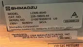 Shimadzu LCMS-8040 Liquid Chromatograph/ Mass Spectrometer