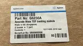 Agilent 6230 Accurate-Mass Q-TOF LC/MS system with its flight tube assembly