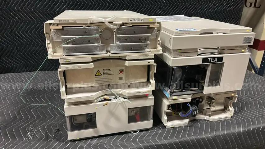 6 pcs., Agilent / Hewlett Packard 1100 Series HPLC System