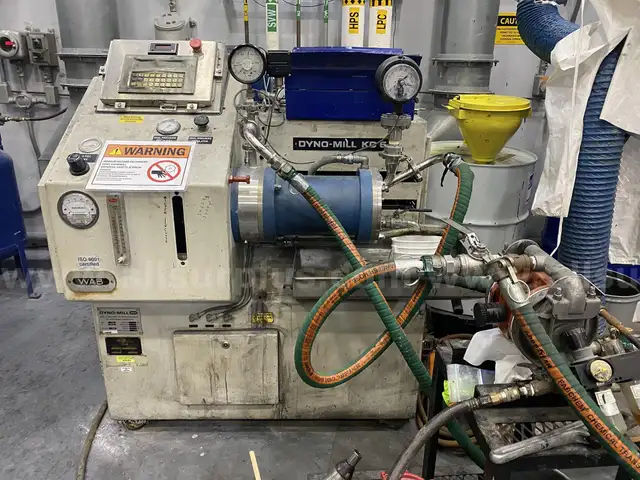 WAB DYNO MILL Pilot Sandmill - 6L Horizontal Media Mill