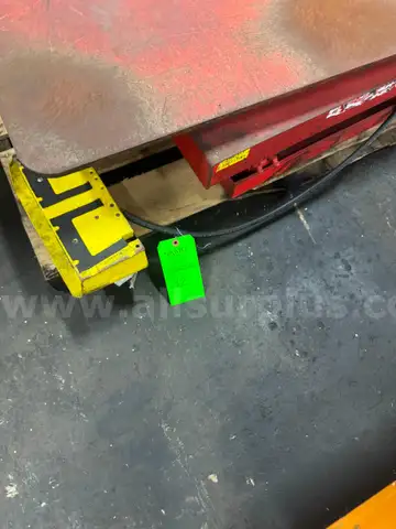 Outbound Lift Table 5,500lbs Cap.