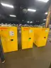Lot of (3) Durham Mfg. Flammable Storage Cabinets