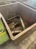 Lot of (4) Rolling Industrial Dump Hoppers