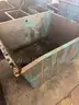 Lot of (4) Rolling Industrial Dump Hoppers
