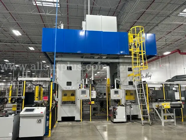 2023 200 ton Macrodyne Hydraulic  Straight side Down Acting 2 point Press