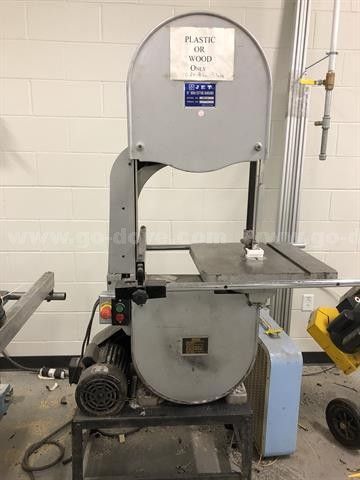 Jet model JBS-18 Band Saw, Vertical | AllSurplus